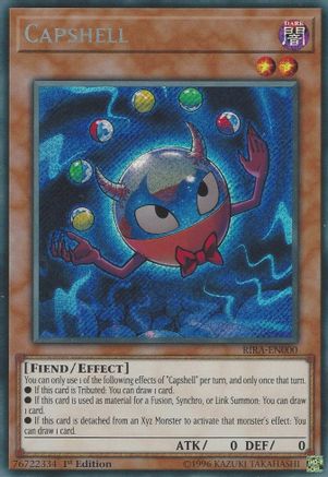 Capshell [RIRA-EN000] Secret Rare - Yu-Gi-Oh! - Card Brawlers | Quebec | Canada |