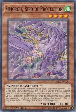 Simorgh, Bird of Protection [RIRA-EN020] Common - Yu-Gi-Oh! - Card Brawlers | Quebec | Canada |