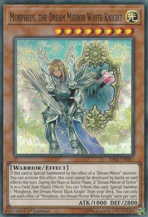 Morpheus, the Dream Mirror White Knight [RIRA-EN087] Super Rare - Yu-Gi-Oh! - Card Brawlers | Quebec | Canada |