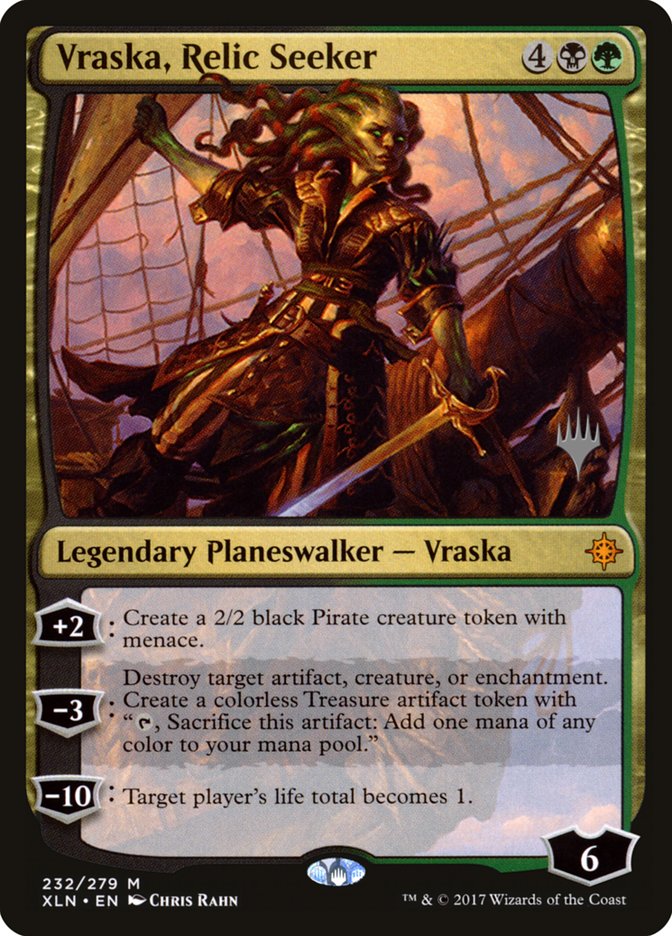 Vraska, Relic Seeker (Promo Pack) [Ixalan Promos] - Magic: The Gathering - Card Brawlers | Quebec | Canada |