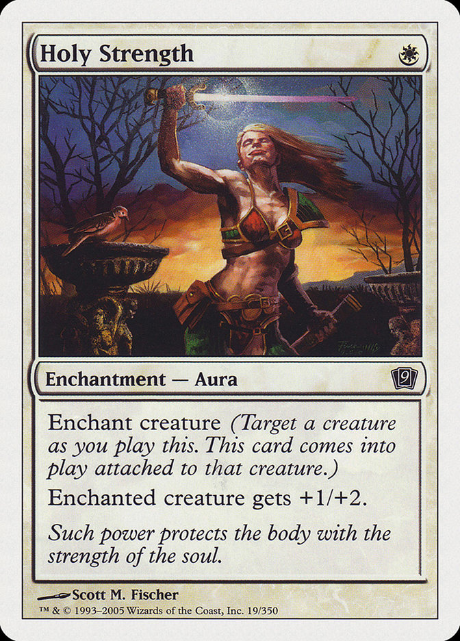 Holy Strength [Ninth Edition] - Magic: The Gathering - Card Brawlers | Quebec | Canada |