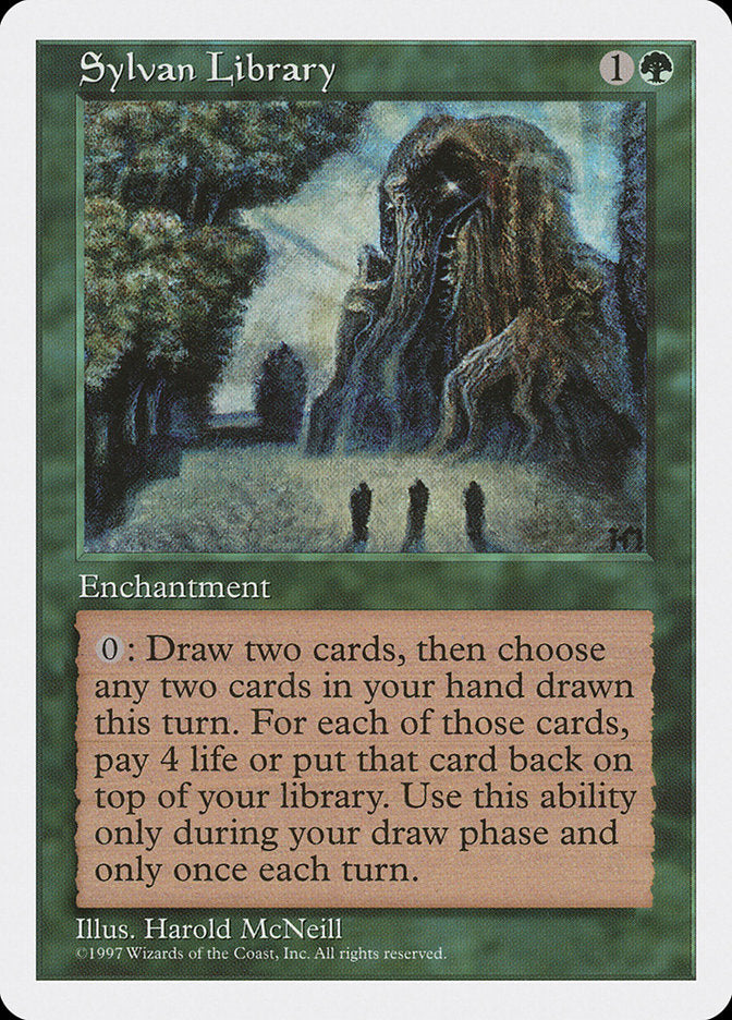 Sylvan Library [Fifth Edition] - Magic: The Gathering - Card Brawlers | Quebec | Canada |