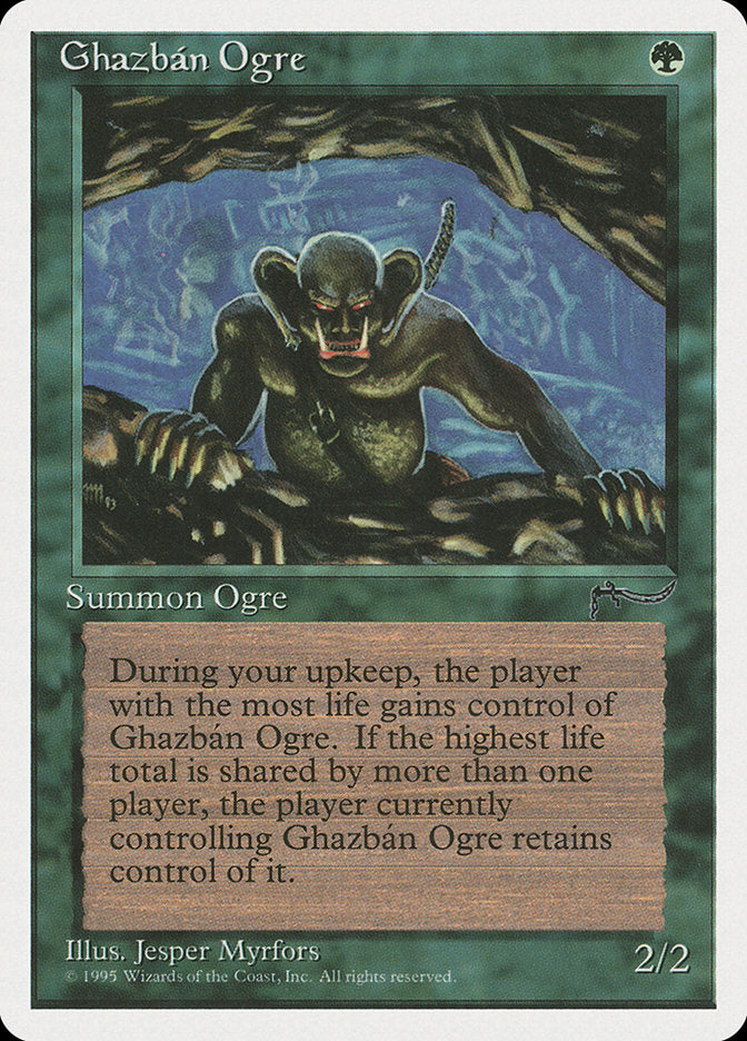 Ghazban Ogre [Chronicles] - Magic: The Gathering - Card Brawlers | Quebec | Canada |