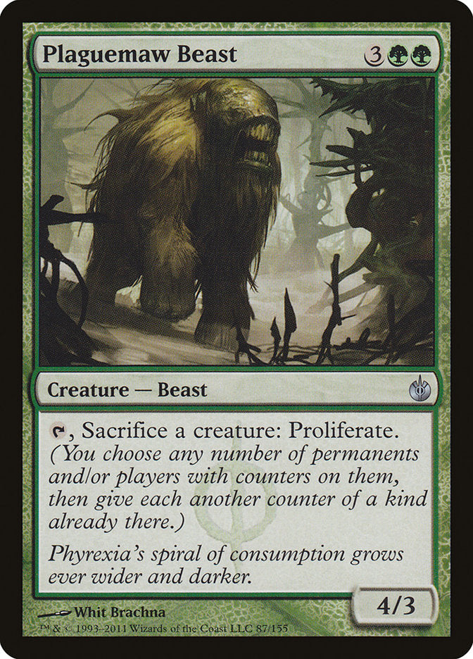 Plaguemaw Beast [Mirrodin Besieged] - Magic: The Gathering - Card Brawlers | Quebec | Canada |