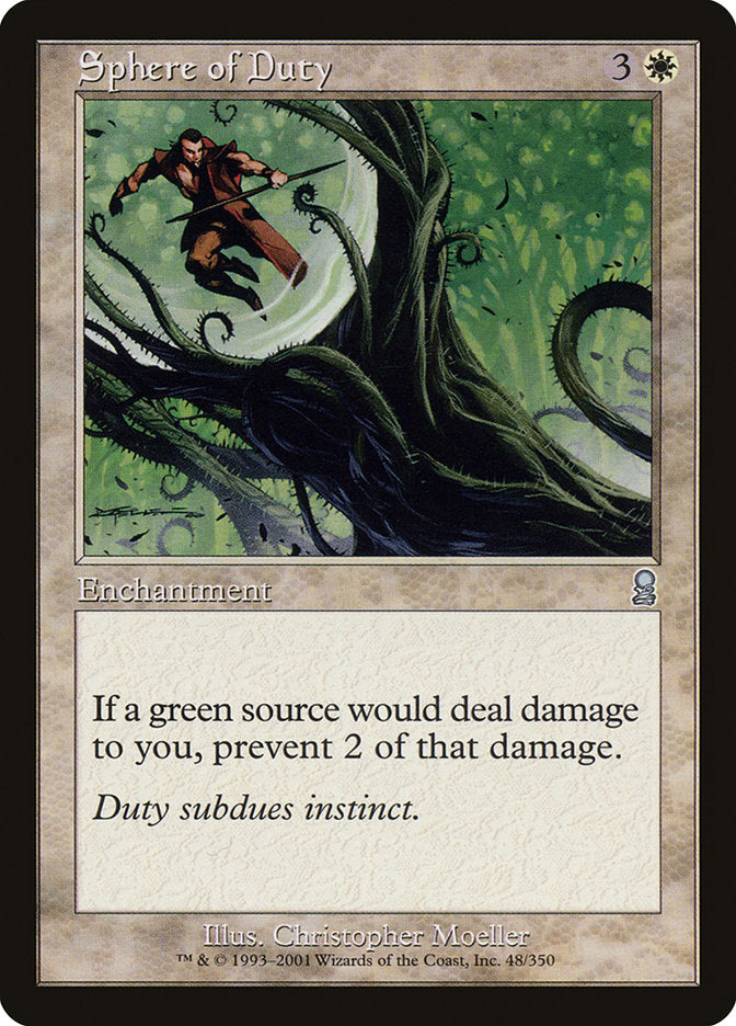 Sphere of Duty [Odyssey] - Magic: The Gathering - Card Brawlers | Quebec | Canada |