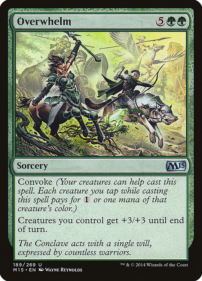 Overwhelm [Magic 2015] - Magic: The Gathering - Card Brawlers | Quebec | Canada |