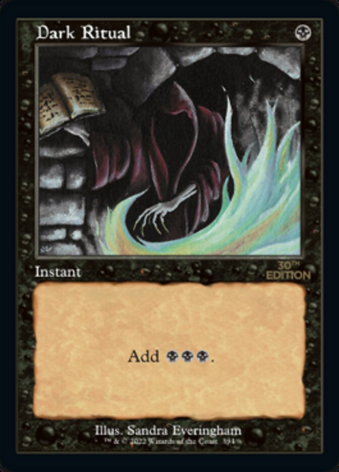 Dark Ritual (Retro) [30th Anniversary Edition] - Magic: The Gathering - Card Brawlers | Quebec | Canada |