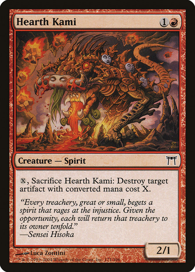 Hearth Kami [Champions of Kamigawa] - Magic: The Gathering - Card Brawlers | Quebec | Canada |