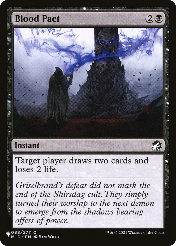Blood Pact [The List] - Magic: The Gathering - Card Brawlers | Quebec | Canada |