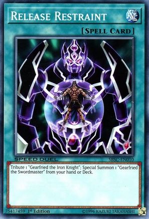 Release Restraint [SBSC-EN010] Common - Yu-Gi-Oh! - Card Brawlers | Quebec | Canada |