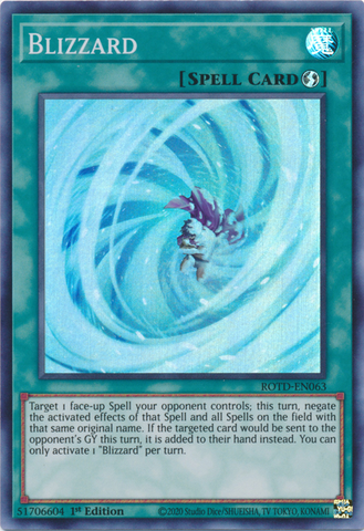 Blizzard [ROTD-EN063] Super Rare - Yu-Gi-Oh! - Card Brawlers | Quebec | Canada |