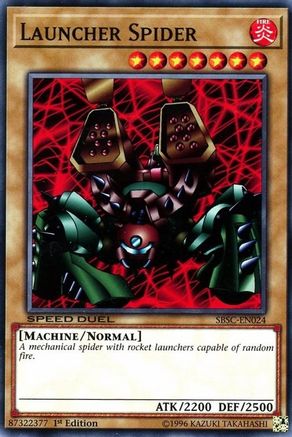 Launcher Spider [SBSC-EN024] Common - Yu-Gi-Oh! - Card Brawlers | Quebec | Canada |