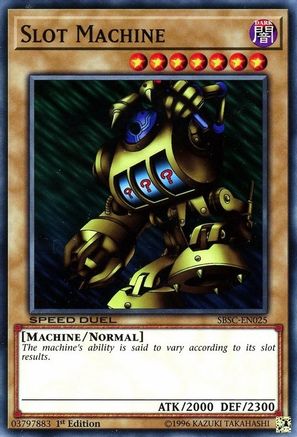 Slot Machine [SBSC-EN025] Common - Yu-Gi-Oh! - Card Brawlers | Quebec | Canada |