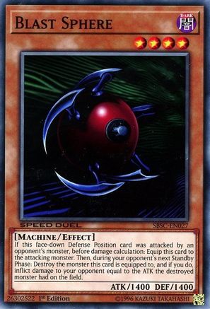 Blast Sphere [SBSC-EN027] Common - Yu-Gi-Oh! - Card Brawlers | Quebec | Canada |