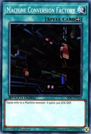 Machine Conversion Factory [SBSC-EN028] Common - Yu-Gi-Oh! - Card Brawlers | Quebec | Canada |
