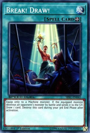 Break! Draw! [SBSC-EN042] Common - Yu-Gi-Oh! - Card Brawlers | Quebec | Canada |