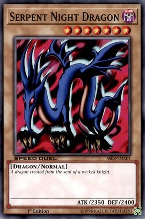 Serpent Night Dragon [SS03-ENA01] Common - Yu-Gi-Oh! - Card Brawlers | Quebec | Canada |
