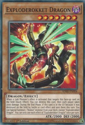 Exploderokket Dragon [SDRR-EN004] Common - Yu-Gi-Oh! - Card Brawlers | Quebec | Canada |