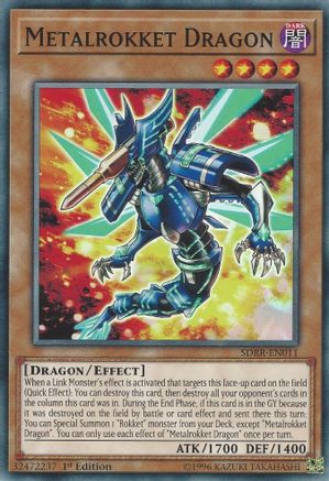 Metalrokket Dragon [SDRR-EN011] Common - Yu-Gi-Oh! - Card Brawlers | Quebec | Canada |
