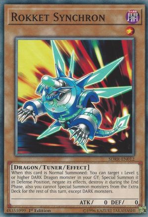 Rokket Synchron [SDRR-EN012] Common - Yu-Gi-Oh! - Card Brawlers | Quebec | Canada |