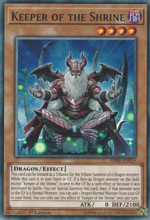 Keeper of the Shrine [SDRR-EN019] Common - Yu-Gi-Oh! - Card Brawlers | Quebec | Canada |