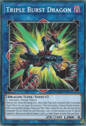 Triple Burst Dragon [SDRR-EN045] Common - Yu-Gi-Oh! - Card Brawlers | Quebec | Canada |