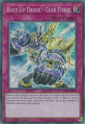 Boot-Up Order - Gear Force [FIGA-EN004] Secret Rare - Yu-Gi-Oh! - Card Brawlers | Quebec | Canada |