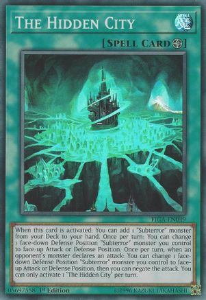 The Hidden City [FIGA-EN049] Super Rare - Yu-Gi-Oh! - Card Brawlers | Quebec | Canada |