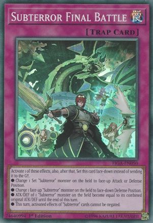 Subterror Final Battle [FIGA-EN050] Super Rare - Yu-Gi-Oh! - Card Brawlers | Quebec | Canada |