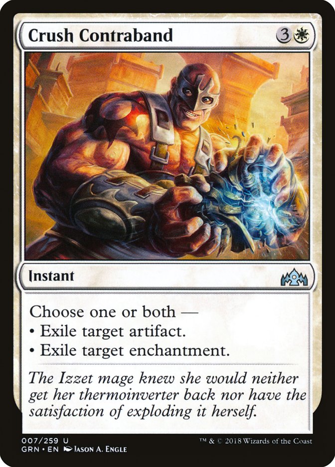 Crush Contraband [Guilds of Ravnica] - Magic: The Gathering - Card Brawlers | Quebec | Canada |