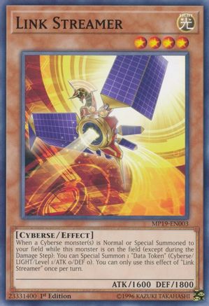 Link Streamer [MP19-EN003] Common - Yu-Gi-Oh! - Card Brawlers | Quebec | Canada |