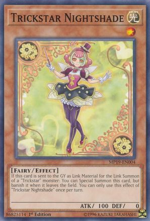 Trickstar Nightshade [MP19-EN004] Common - Yu-Gi-Oh! - Card Brawlers | Quebec | Canada |