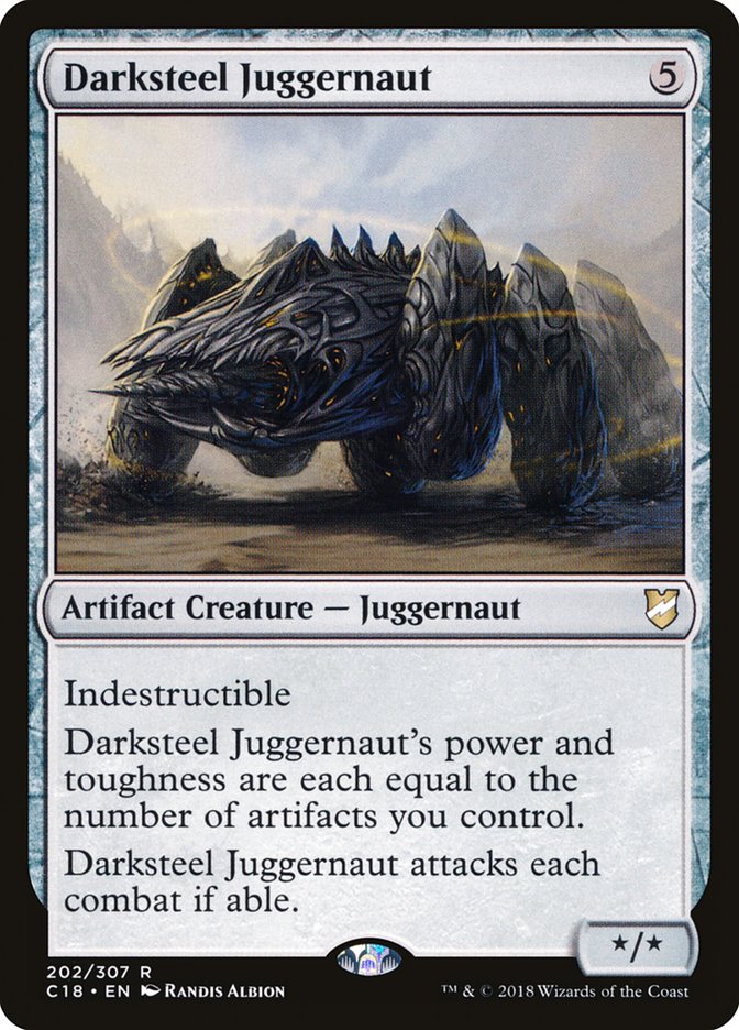 Darksteel Juggernaut [Commander 2018] - Magic: The Gathering - Card Brawlers | Quebec | Canada |