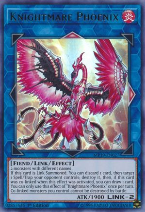 Knightmare Phoenix [MP19-EN027] Ultra Rare - Yu-Gi-Oh! - Card Brawlers | Quebec | Canada |