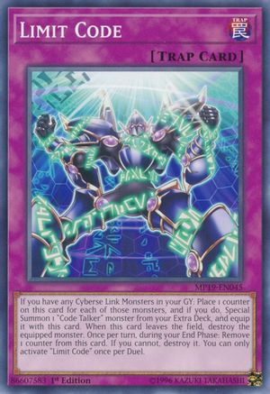 Limit Code [MP19-EN045] Common - Yu-Gi-Oh! - Card Brawlers | Quebec | Canada |