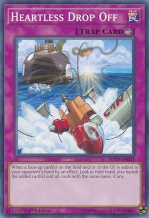 Heartless Drop Off [MP19-EN051] Common - Yu-Gi-Oh! - Card Brawlers | Quebec | Canada |