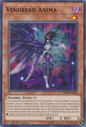 Vendread Anima [MP19-EN056] Common - Yu-Gi-Oh! - Card Brawlers | Quebec | Canada |