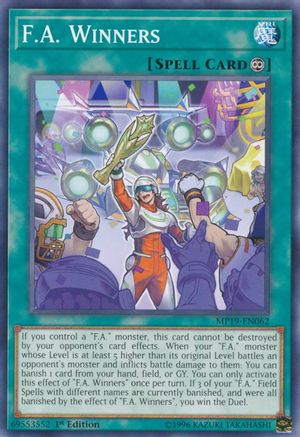 F.A. Winners [MP19-EN062] Common - Yu-Gi-Oh! - Card Brawlers | Quebec | Canada |