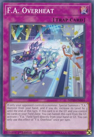 F.A. Overheat [MP19-EN064] Common - Yu-Gi-Oh! - Card Brawlers | Quebec | Canada |