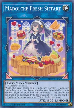 Madolche Fresh Sistart [MP19-EN068] Common - Yu-Gi-Oh! - Card Brawlers | Quebec | Canada |