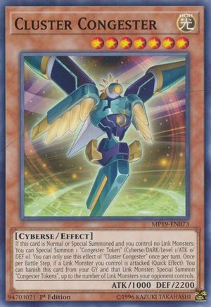 Cluster Congester [MP19-EN073] Common - Yu-Gi-Oh! - Card Brawlers | Quebec | Canada |