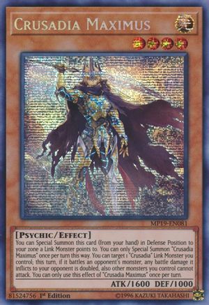 Crusadia Maximus [MP19-EN081] Prismatic Secret Rare - Yu-Gi-Oh! - Card Brawlers | Quebec | Canada |