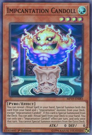 Impcantation Candoll [MP19-EN083] Super Rare - Yu-Gi-Oh! - Card Brawlers | Quebec | Canada |