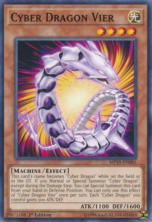 Cyber Dragon Vier [MP19-EN085] Common - Yu-Gi-Oh! - Card Brawlers | Quebec | Canada |