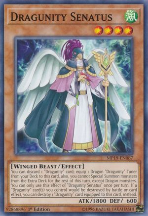 Dragunity Senatus [MP19-EN087] Common - Yu-Gi-Oh! - Card Brawlers | Quebec | Canada |