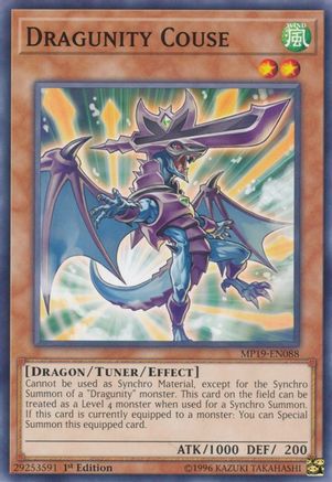 Dragunity Couse [MP19-EN088] Common - Yu-Gi-Oh! - Card Brawlers | Quebec | Canada |