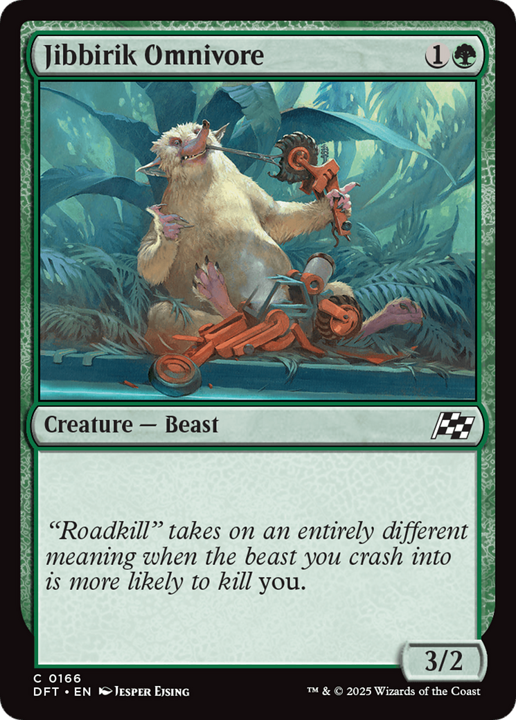 Jibbirik Omnivore [Aetherdrift] - Magic: The Gathering - Card Brawlers | Quebec | Canada |