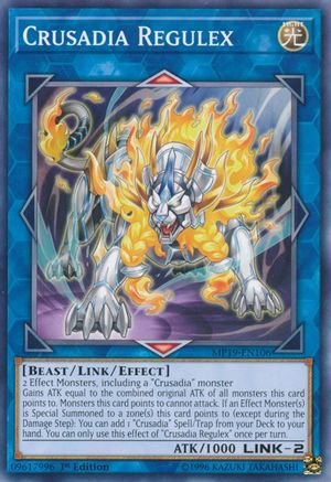 Crusadia Regulex [MP19-EN106] Common - Yu-Gi-Oh! - Card Brawlers | Quebec | Canada |
