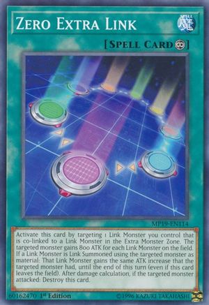 Zero Extra Link [MP19-EN114] Common - Yu-Gi-Oh! - Card Brawlers | Quebec | Canada |