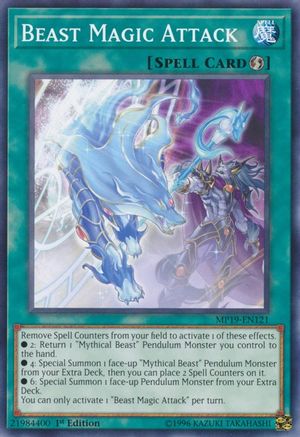 Beast Magic Attack [MP19-EN121] Common - Yu-Gi-Oh! - Card Brawlers | Quebec | Canada |
